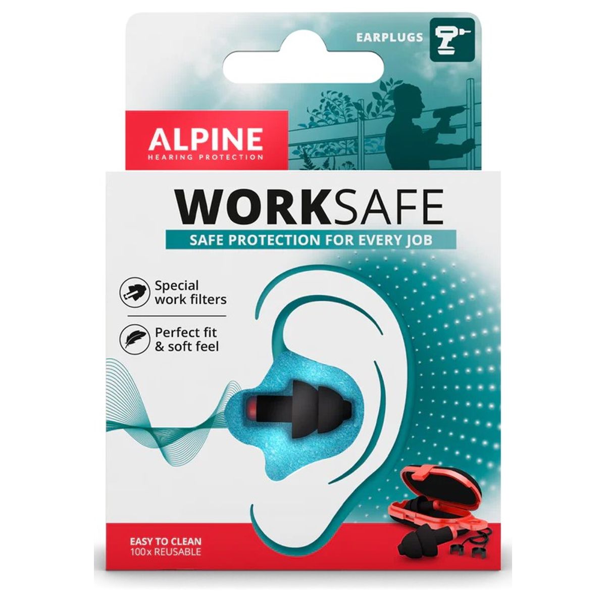 Alpine WorkSafe - Arbejds Ørepropper