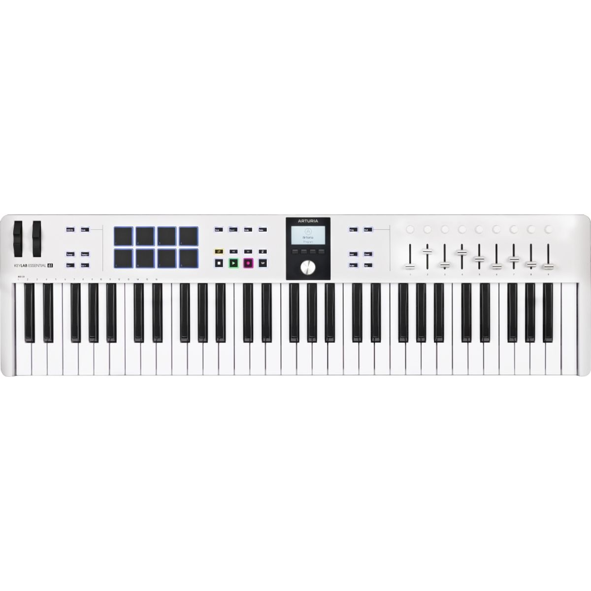 Arturia Keylab Essential 61 Mk3 MIDI Keyboard - Hvid