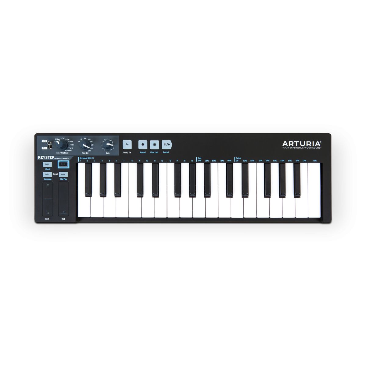 Arturia KeyStep MIDI Keyboard - Black Edition