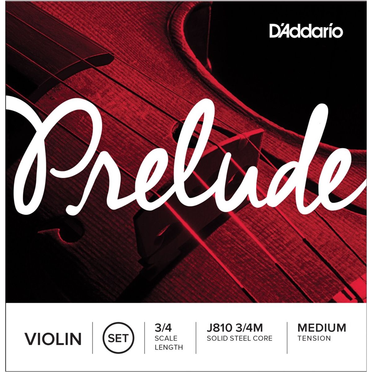 D ´Addario Prelude J810 - Medium Tension Violin-strenge 3/4