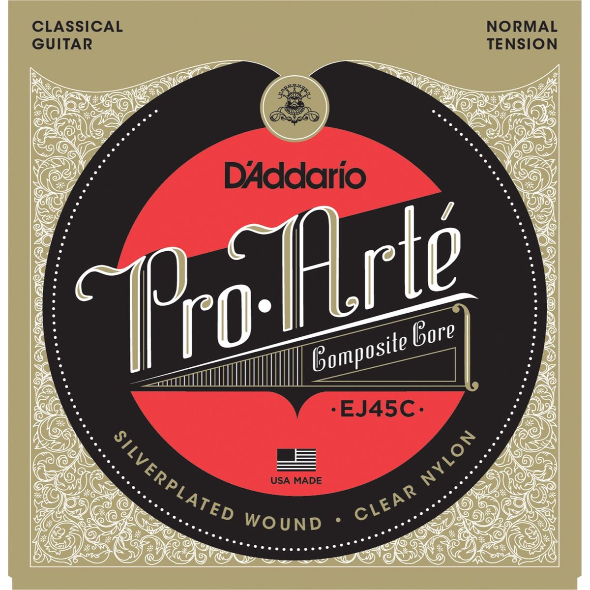 D'Addario EJ45C Pro Arte Composites - Normal Tension