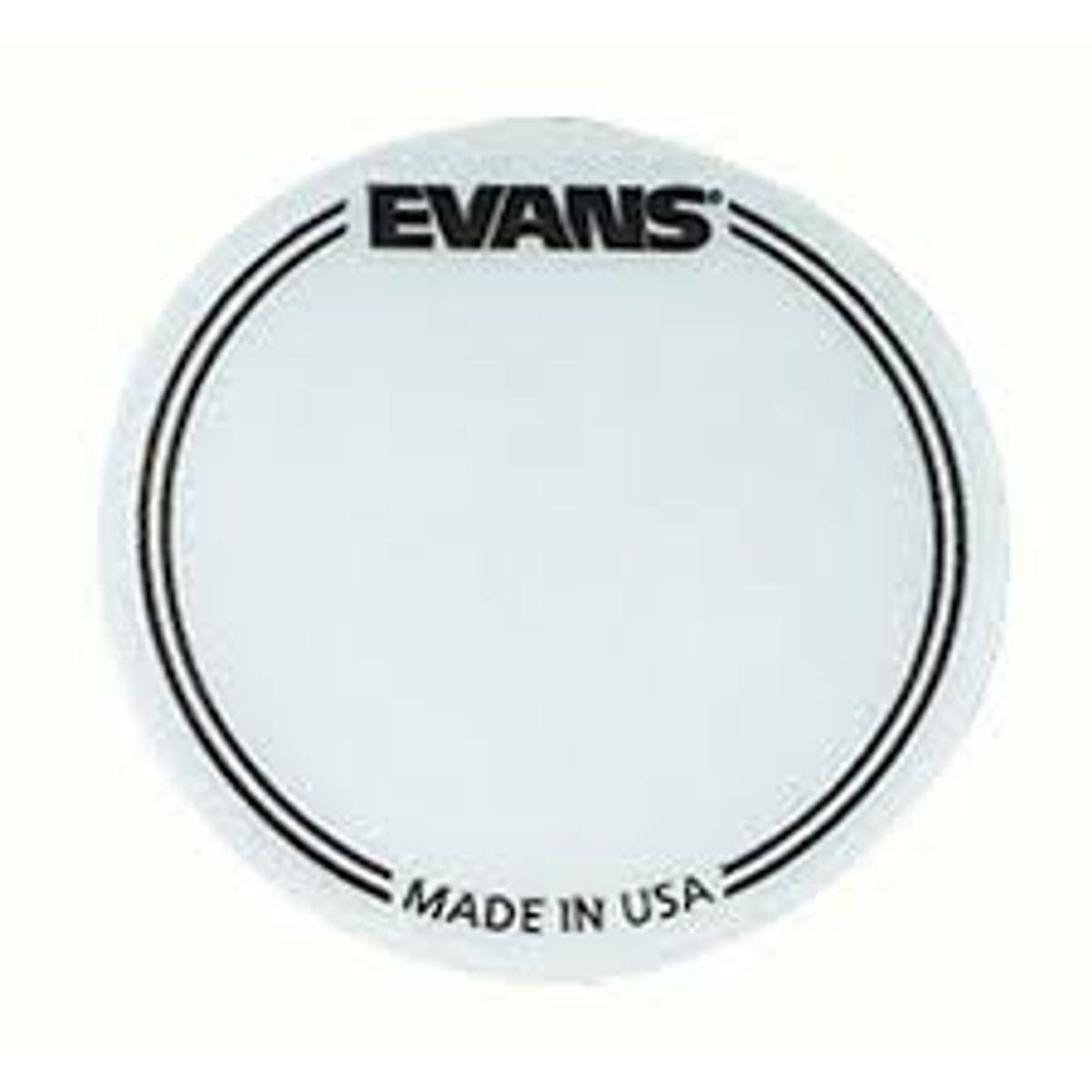 Evans EQ Patch Hvid Single