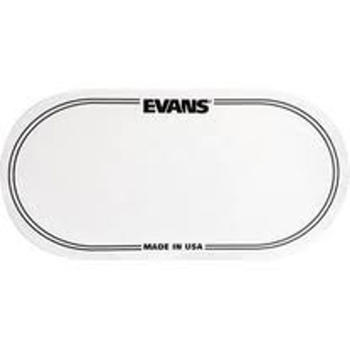 Evans EQ Patch Hvid Dobbelt