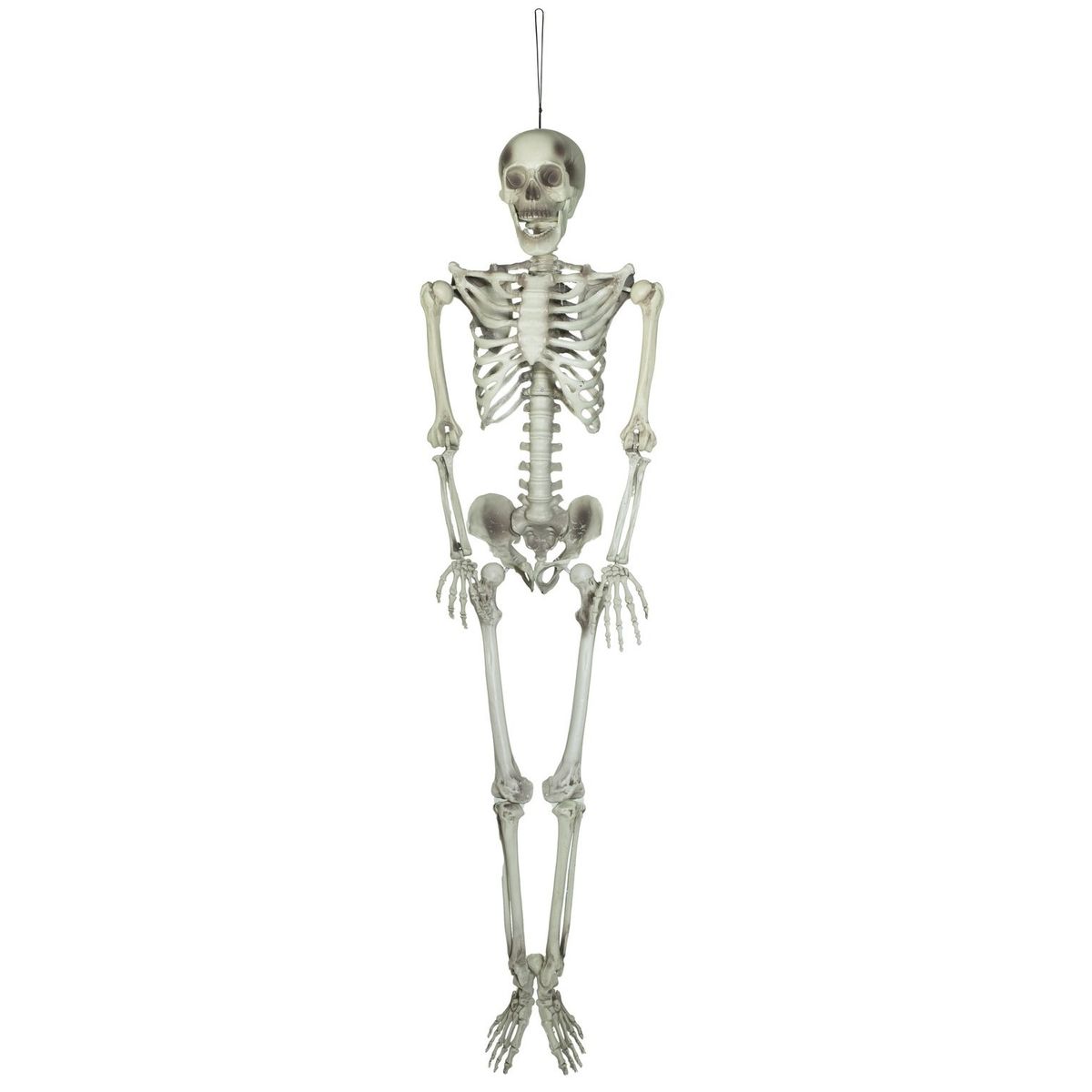 Halloween Skelet Figur til ophæng med formbar dele - 150 cm