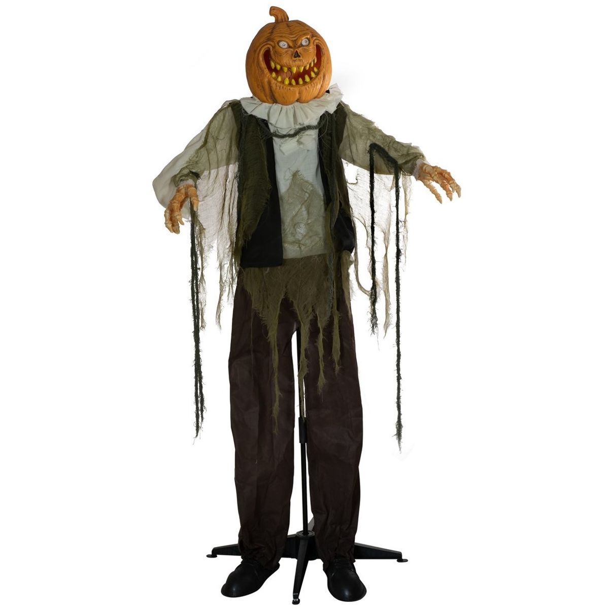 Halloween Full-size Græskarmand Figur med effekter - 170 cm