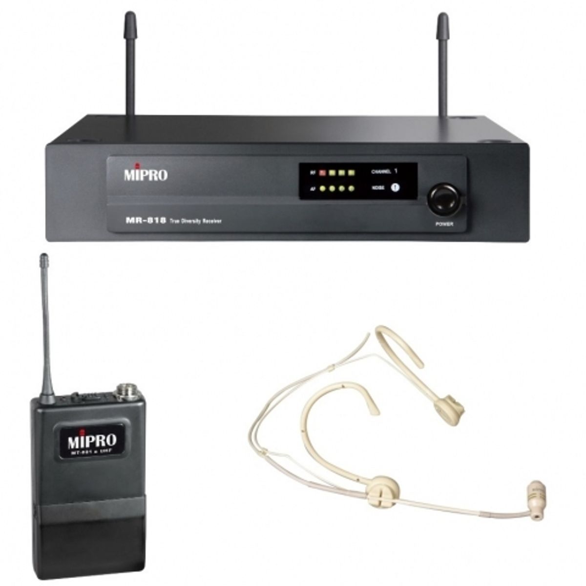 Mipro MR818-MT + MU53HNS - Bundle