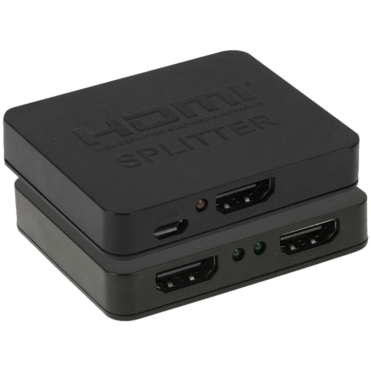 Mini HDMI Splitter 1 til 2 - 4K