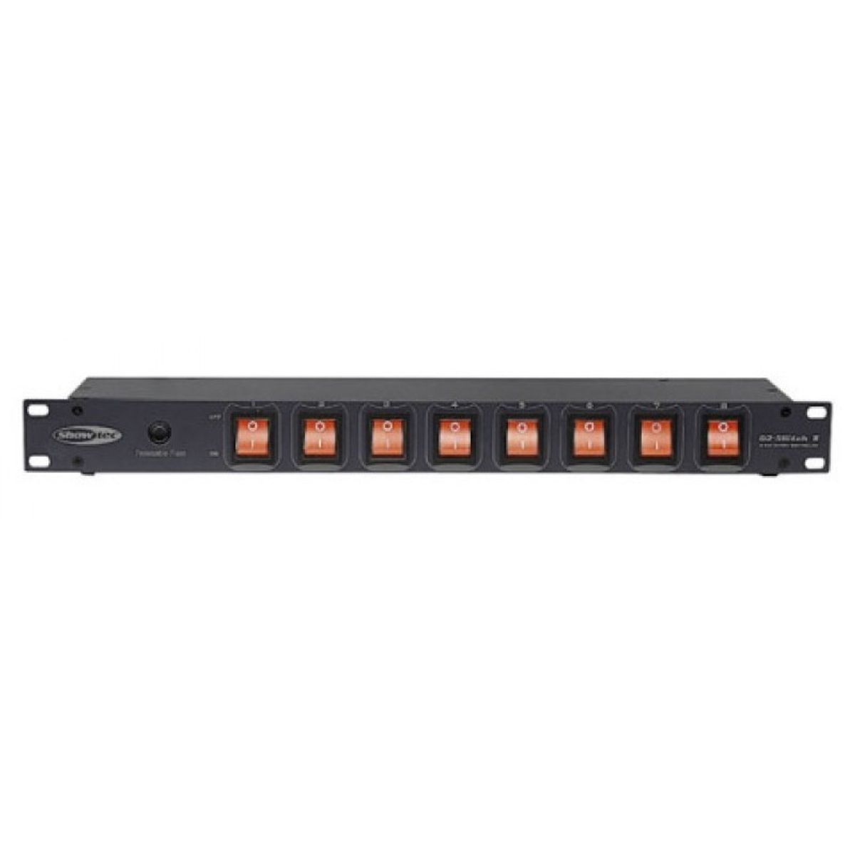 Showtec DJ-Switch 8 - Tænd/Sluk panel - 19"/1Unit