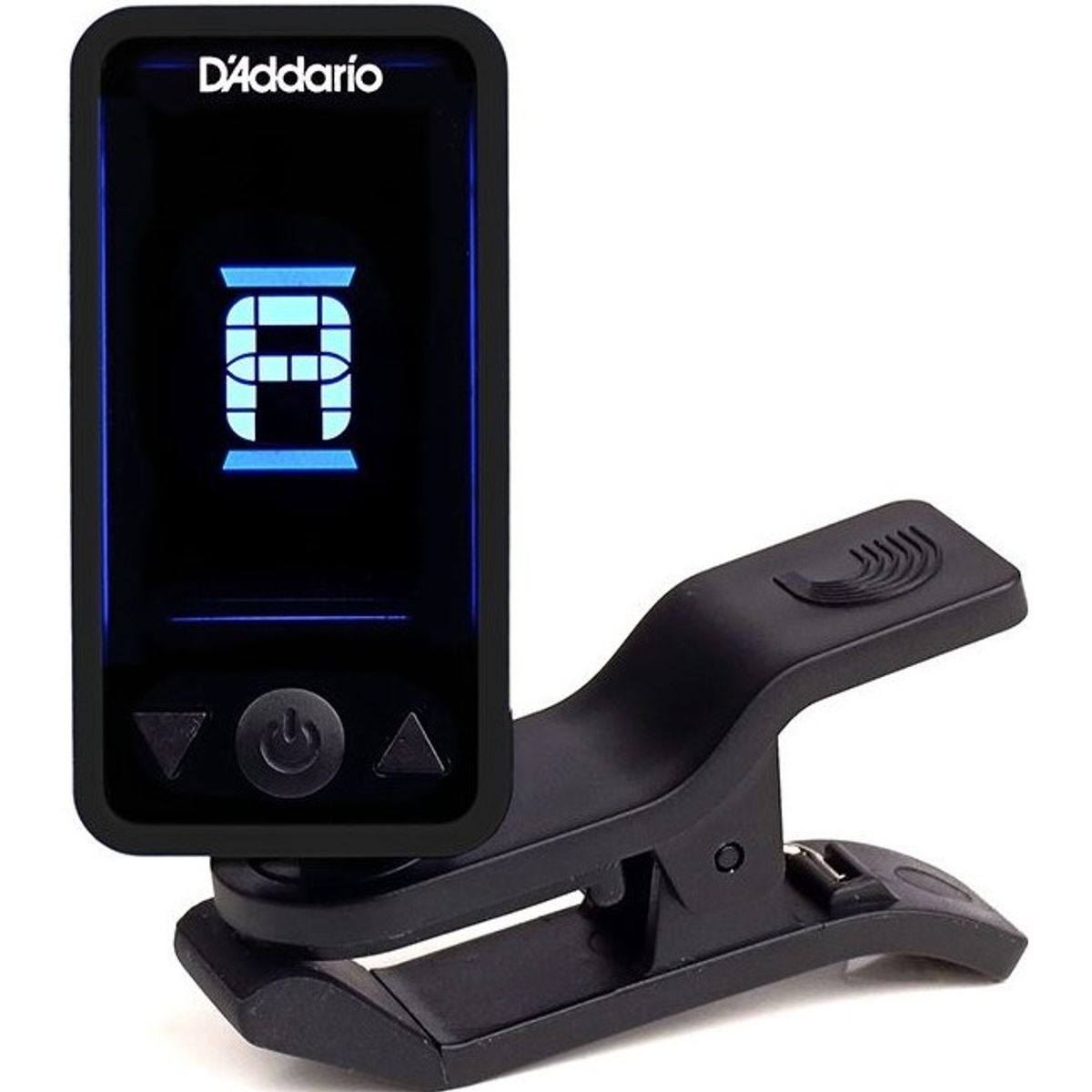 D'Addario Eclipse Tuner til guitar og el-bas Sort