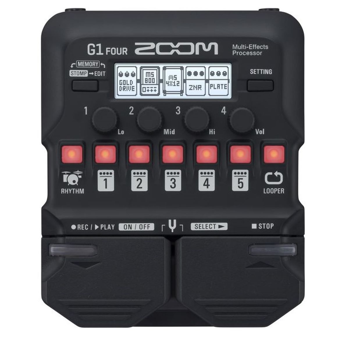 Zoom G1 FOUR Multi-effekt pedal