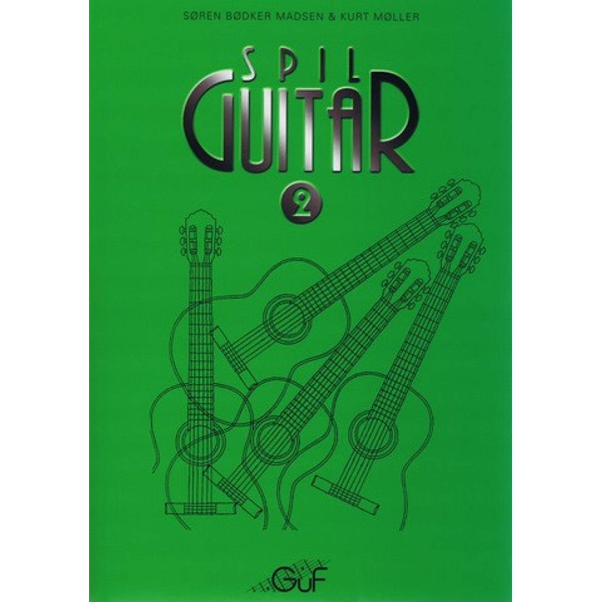 Spil guitar 2 med CD af Søren Bødker