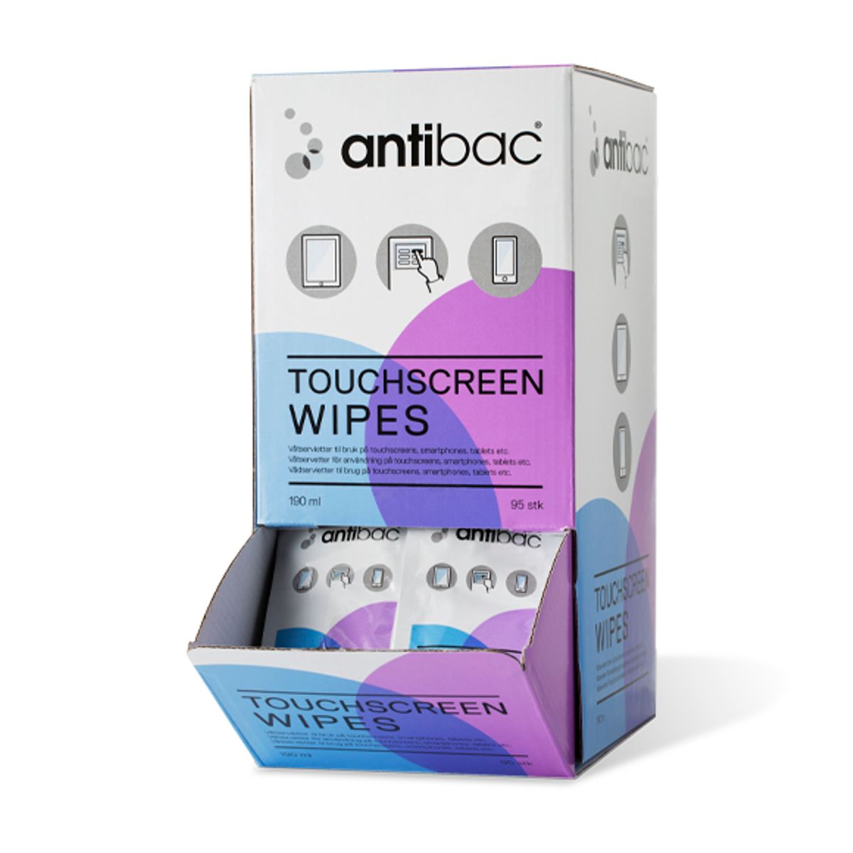 Antibac Touchscreen Wipes