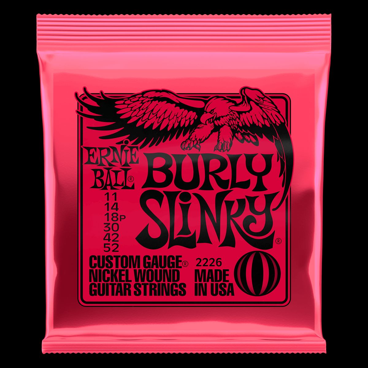 Ernie Ball 2226 Burly Slinky El-guitar strenge 011-052