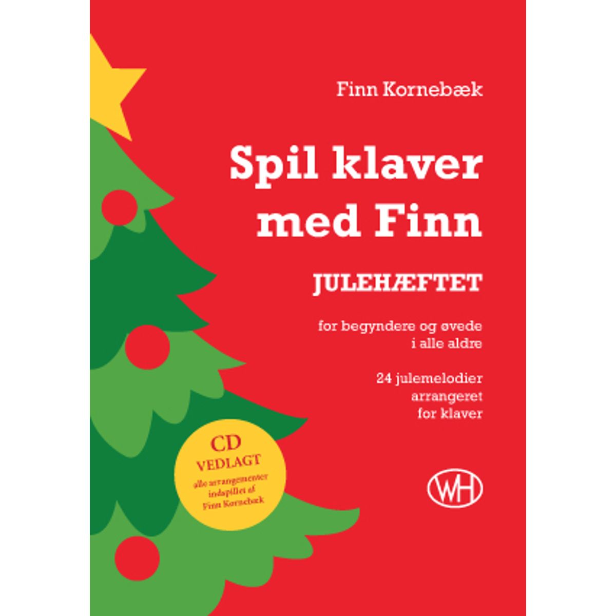 Spil klaver med Finn julehæftet (Inkl. cd)