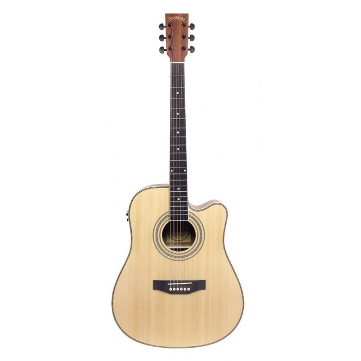 Santana LA-100EQCW-NA v2 Western guitar - Natur