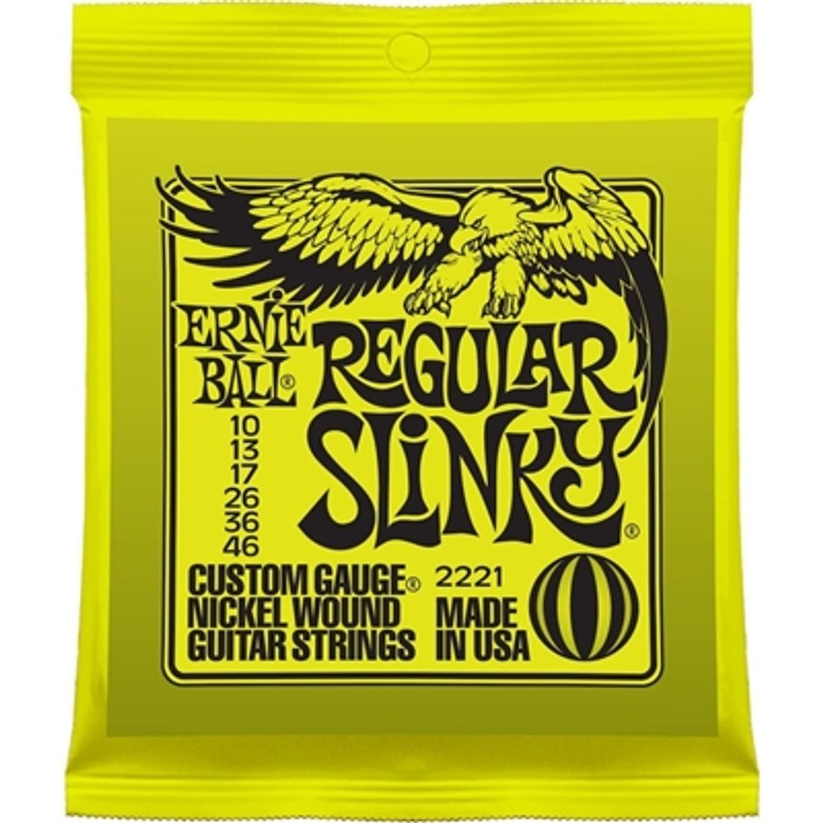 Ernie Ball 2221 Regular Slinky El-guitar strenge 010-046