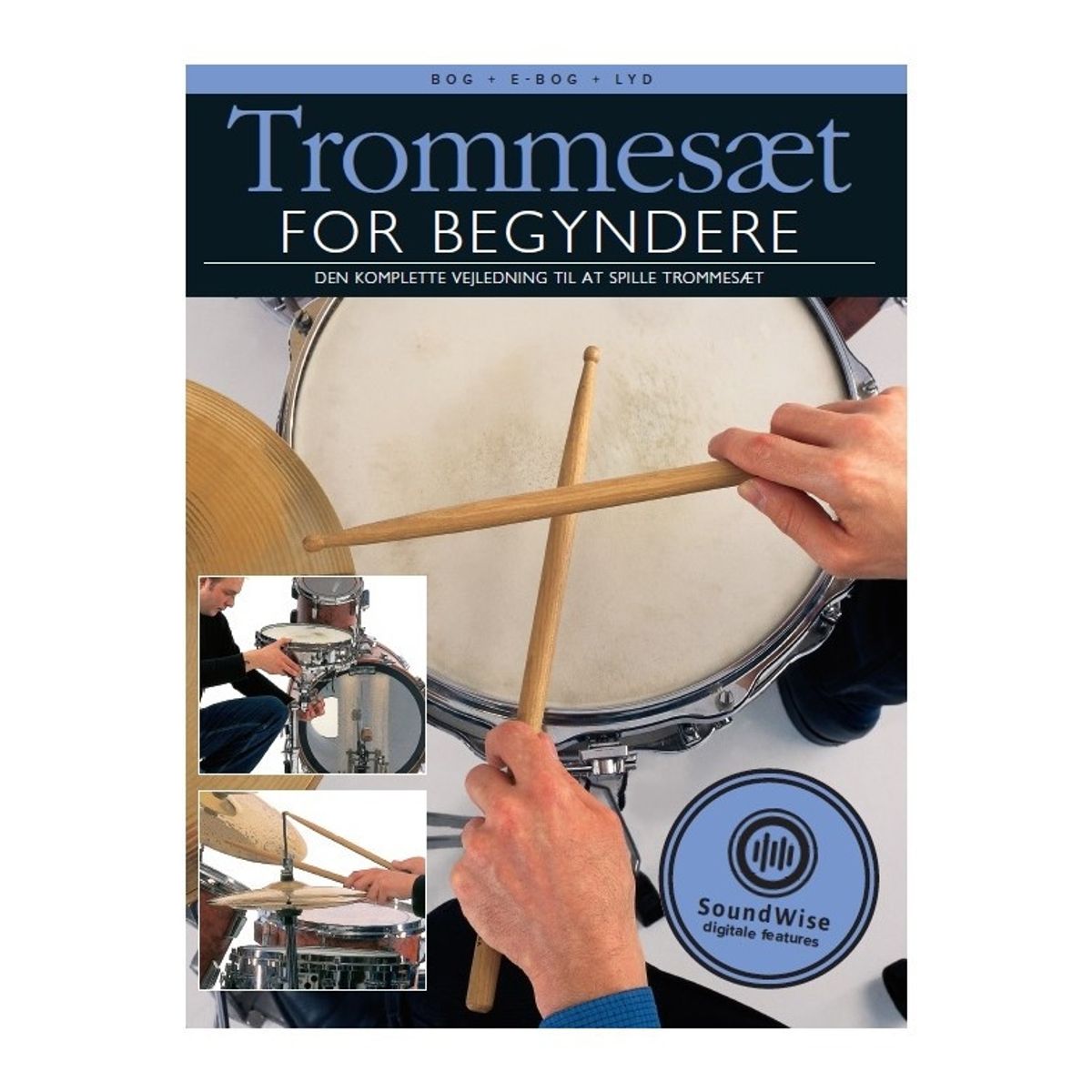 Trommesæt for begynder ( Bog / E-bog / Lyd )