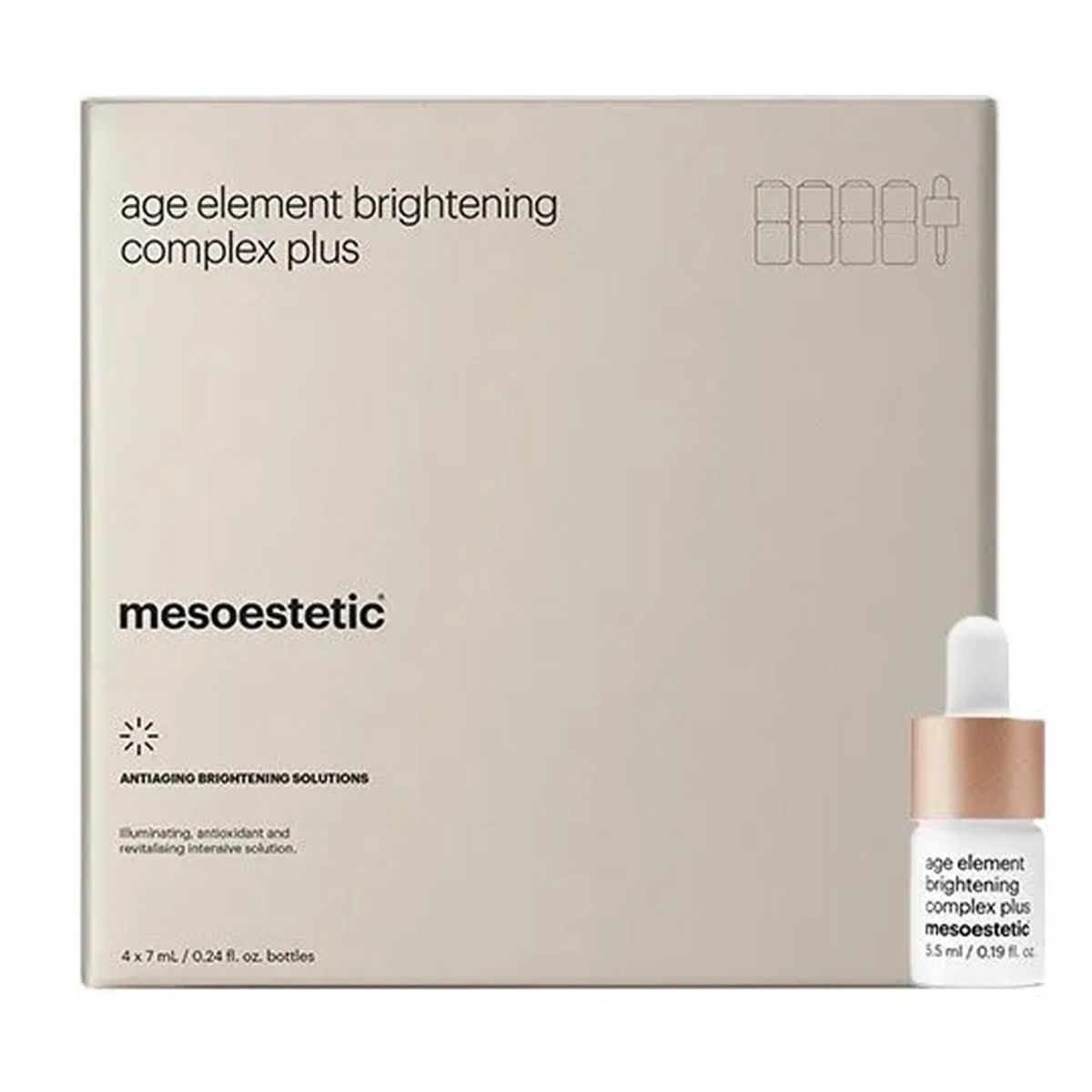 Mesoestetic Age Element Brightening Complex Plus 4 x 5,5 ml