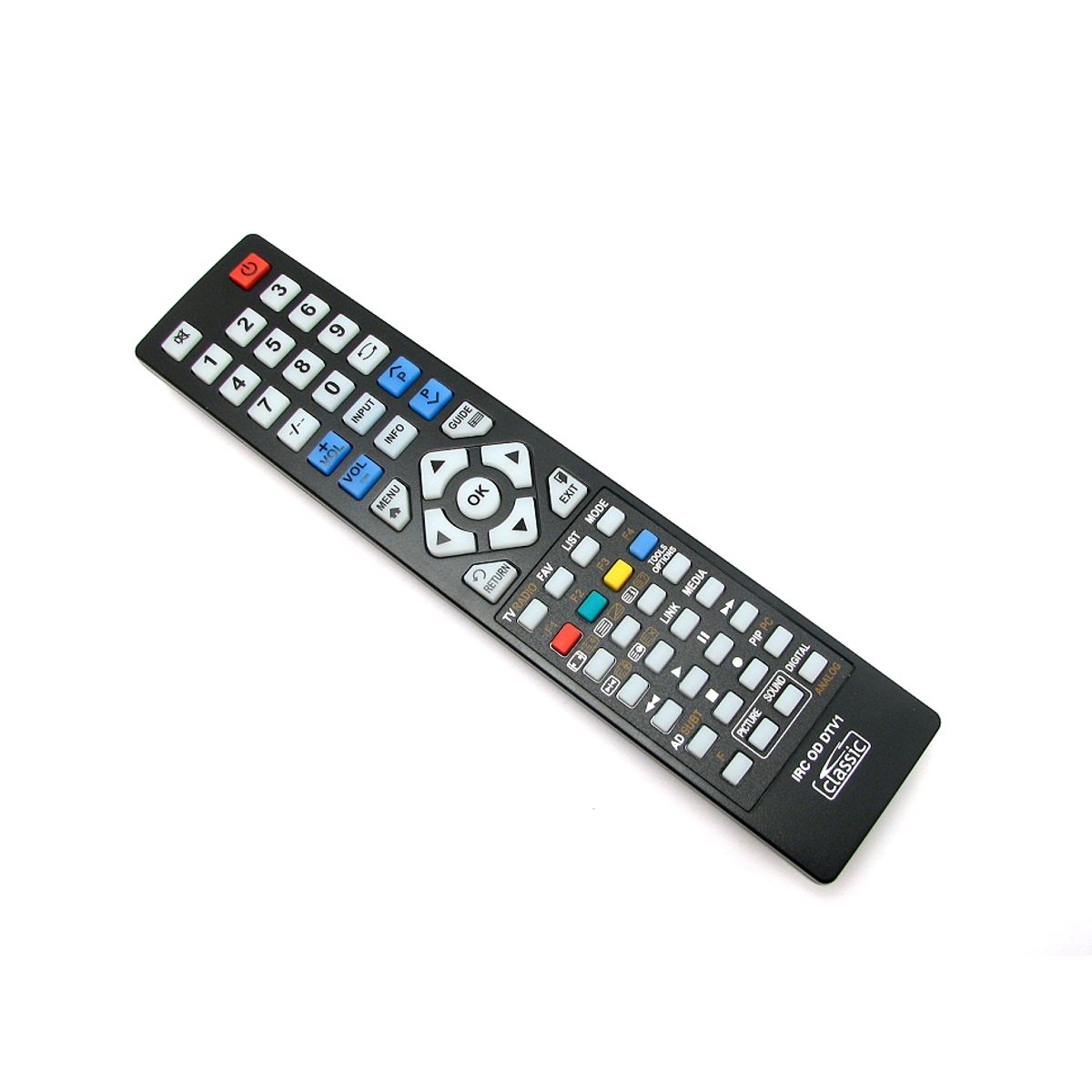 Fjernbetjening, erstatning for Panasonic TV, IRC87008-OD