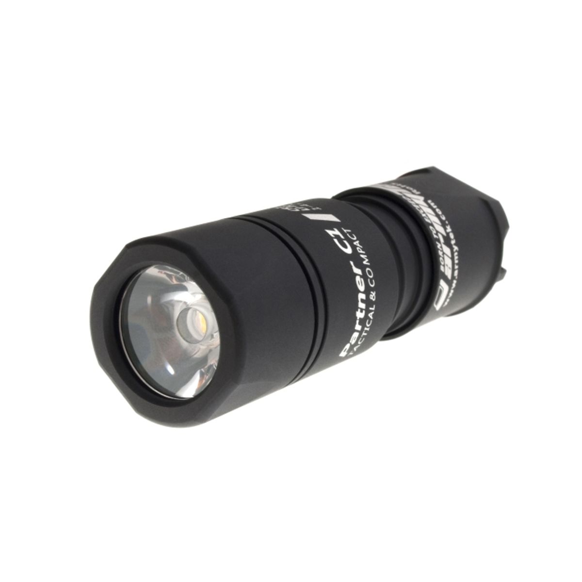 LED Lommelygte, ALU, 650LM, Armytek Partner C1 Silver / XP-L v3