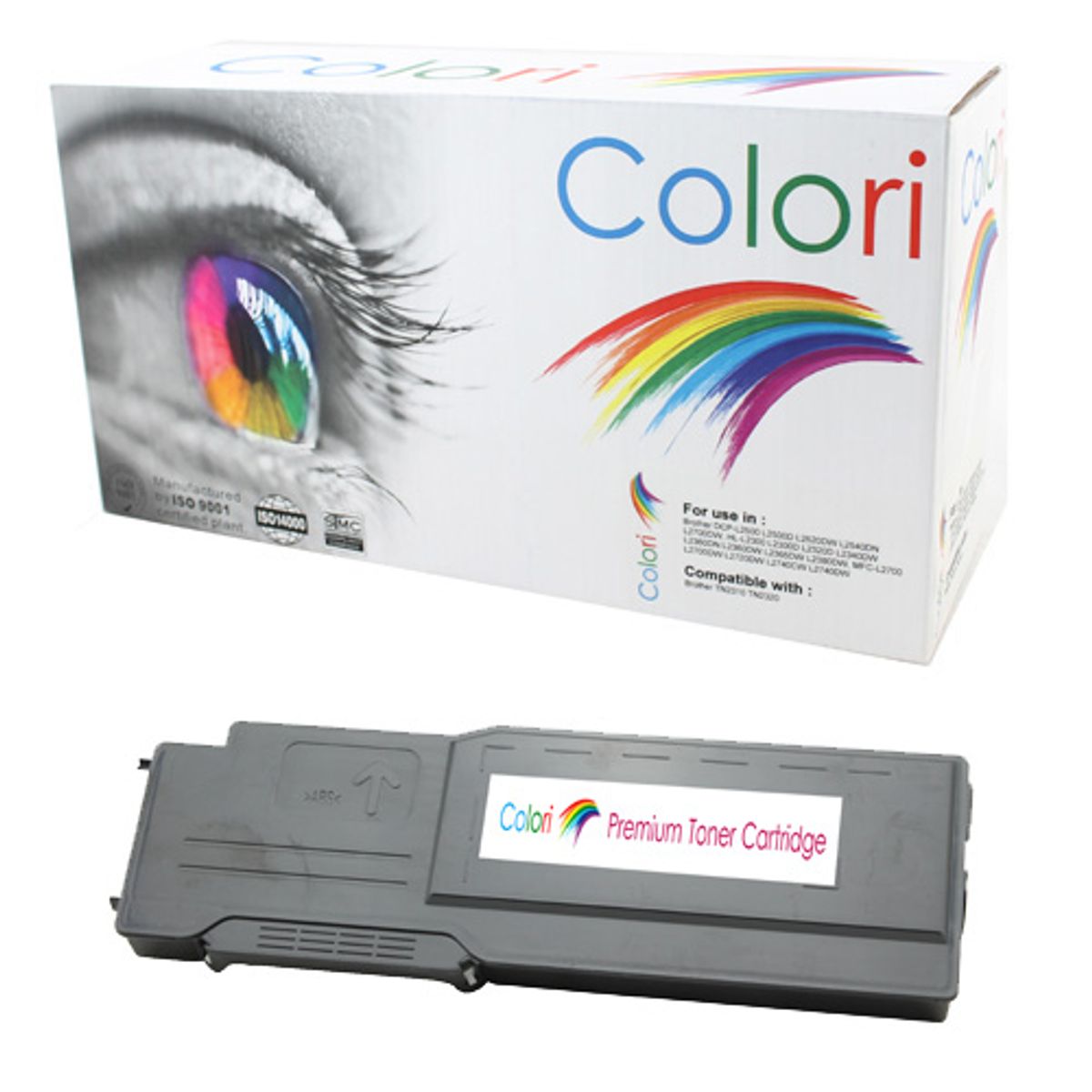 Printer Toner, Dell, C2660 C2665 Sort