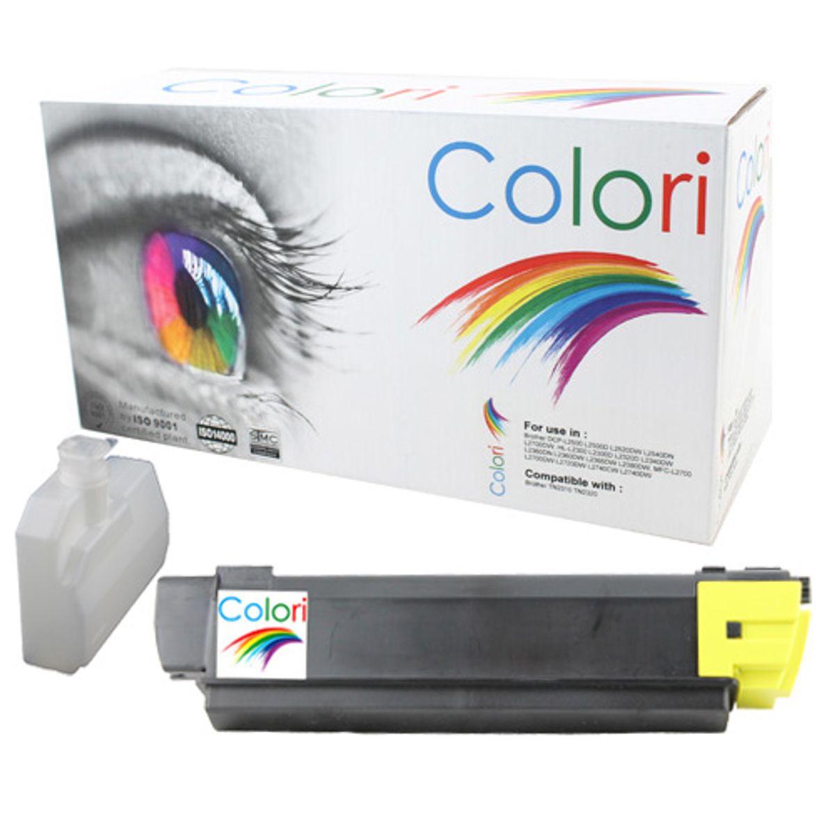 Printer Toner, Kyocera, TK580Y Fsc5150Dn Gul