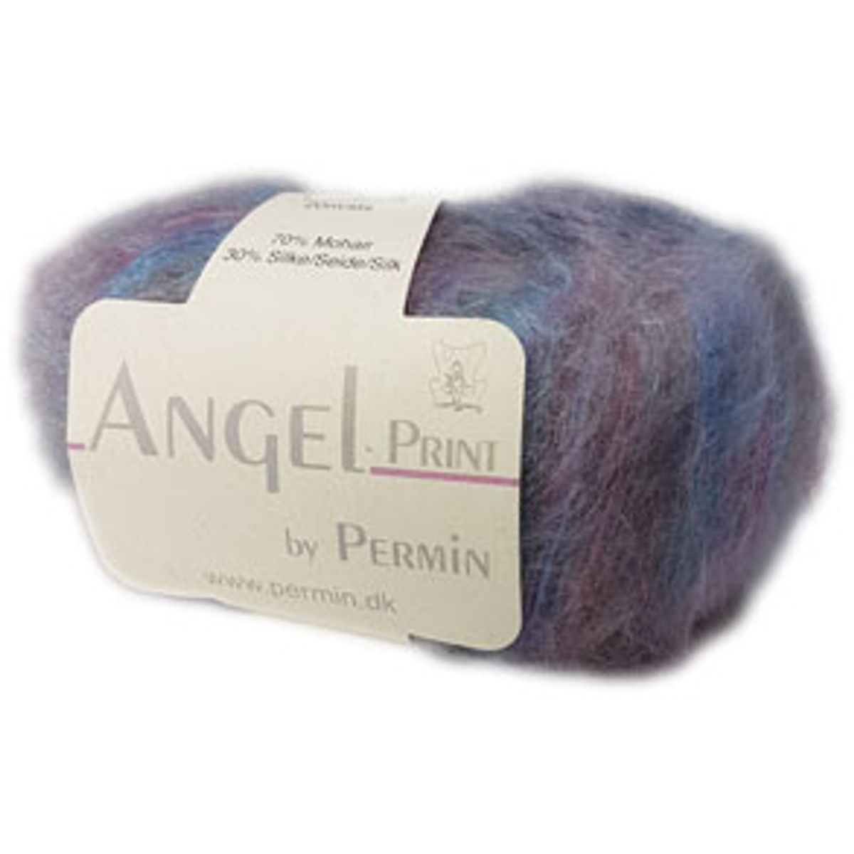 Angel Permin - Mohair og silkegarn - 884754 Print