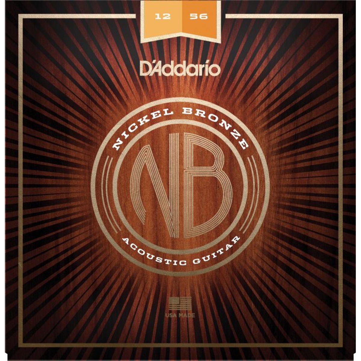 D'Addario NB1256 Nickel Bronze 12-56