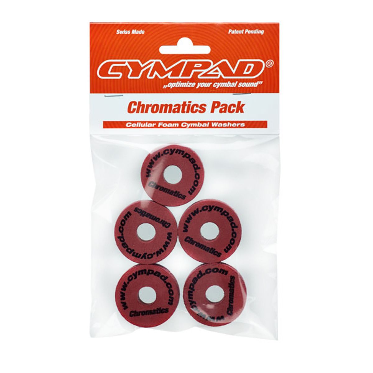 CYMPAD Chromatics Crimson 5 pakke 40/15 MM