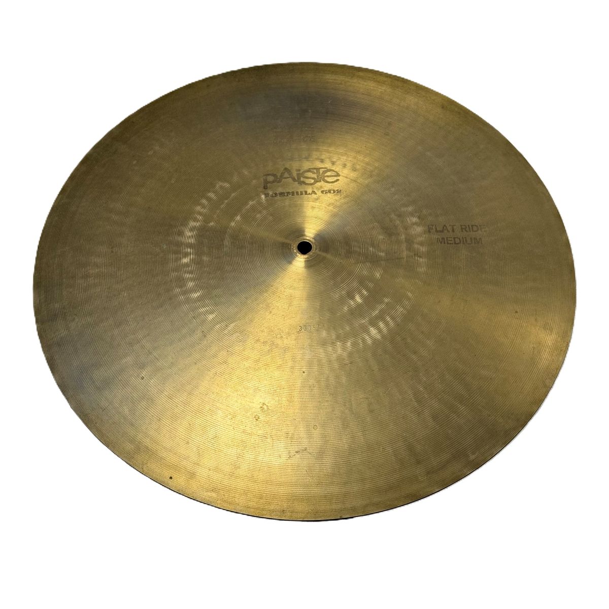 (BRUGT) Paiste formula 602 flat ride medium