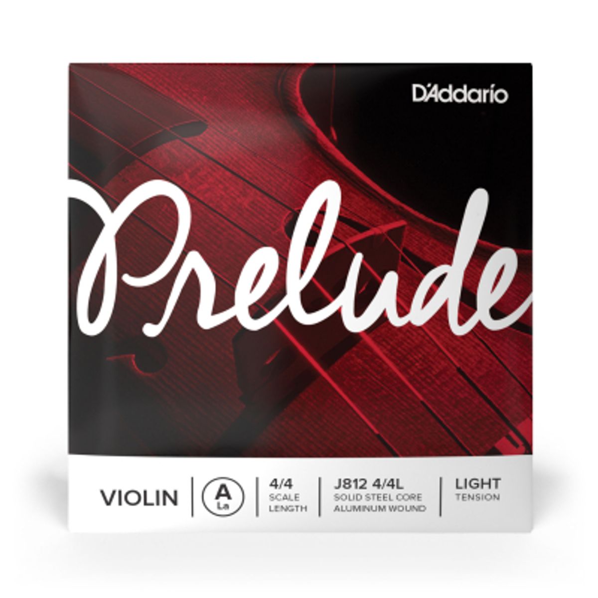 D'Addario Prelude J812 4/4L Enkelt streng A