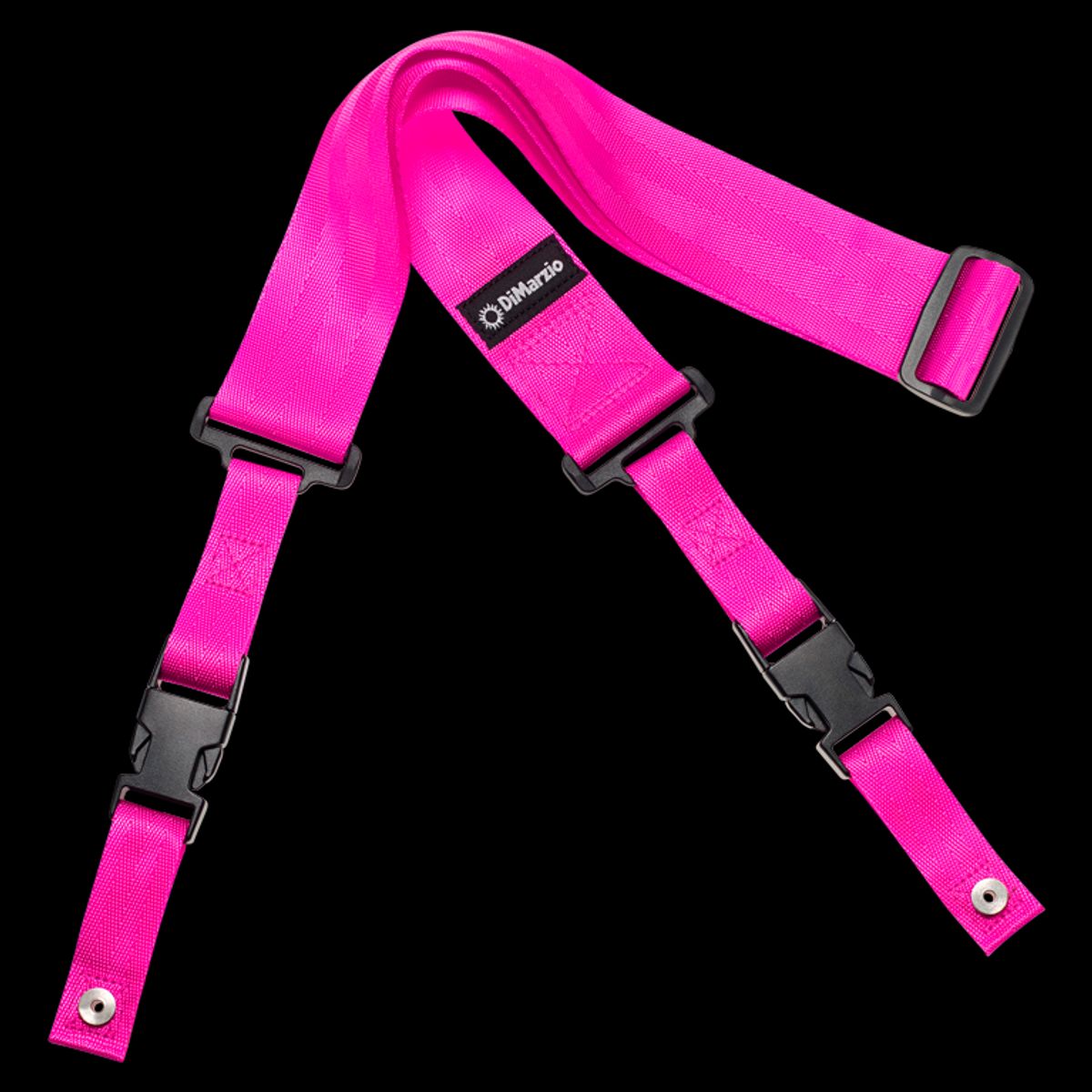 DiMarzio DD2200 Cliplock strap - Neon pink