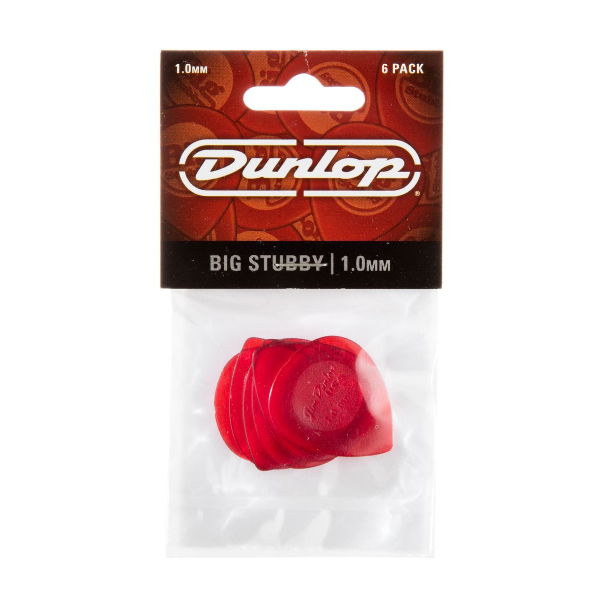 Dunlop Big Stubby 475P1.0 6 Pack 1.0mm