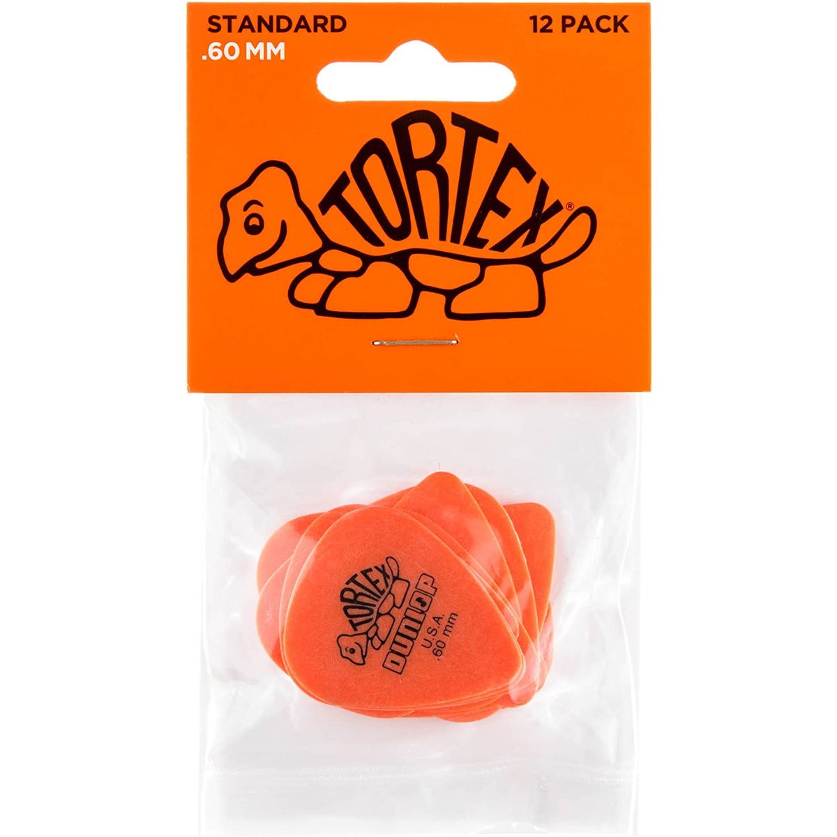 Jim Dunlop TORTEX STANDARD .60 MM 12 PACK