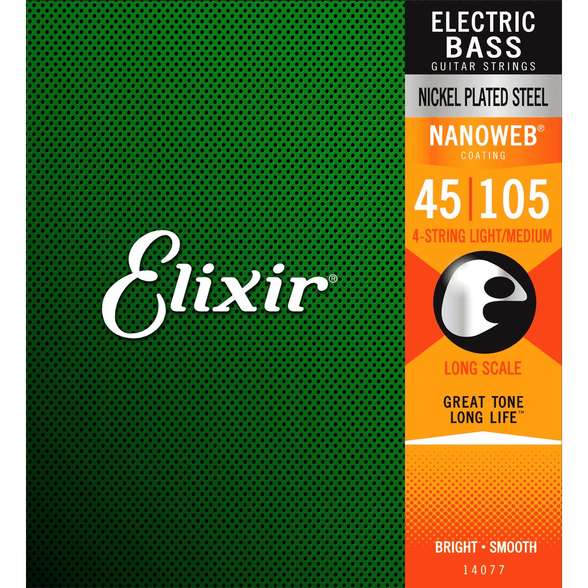 Elixir Nanoweb 14077 45-105 Medium + 130tw 5 strenget bassæt