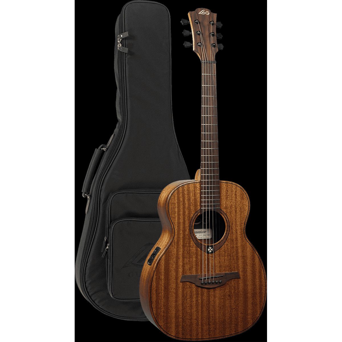 Lag TRAVEL-KAE Travel Khaya Acoustic-Electric w/ gigbag