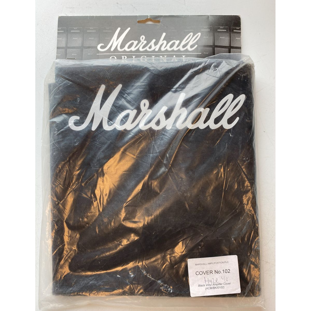 Marshall Cover No. 102, Haze 40 Tube Combo 12"