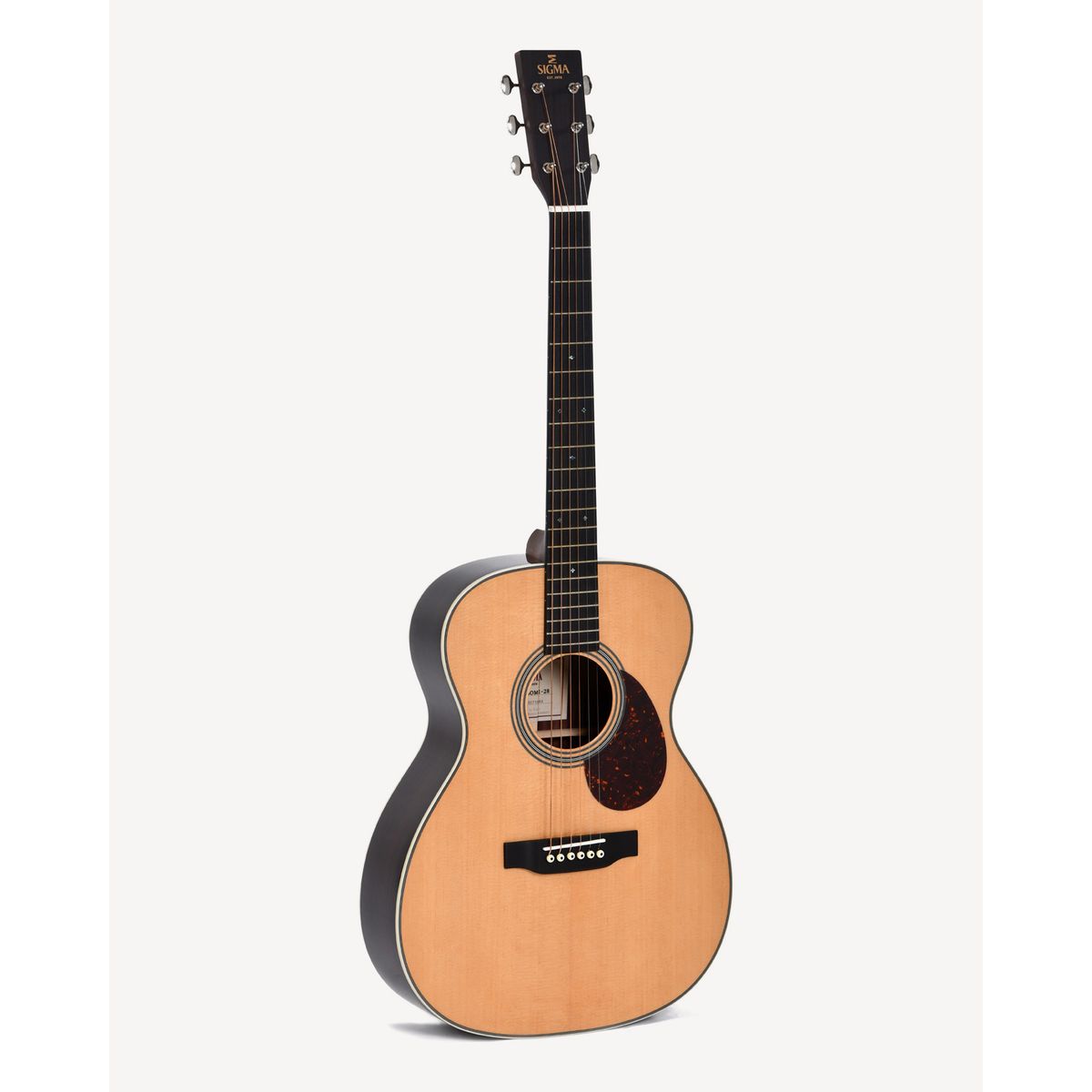 Sigma SOMR-28 Westernguitar med Softshell Case