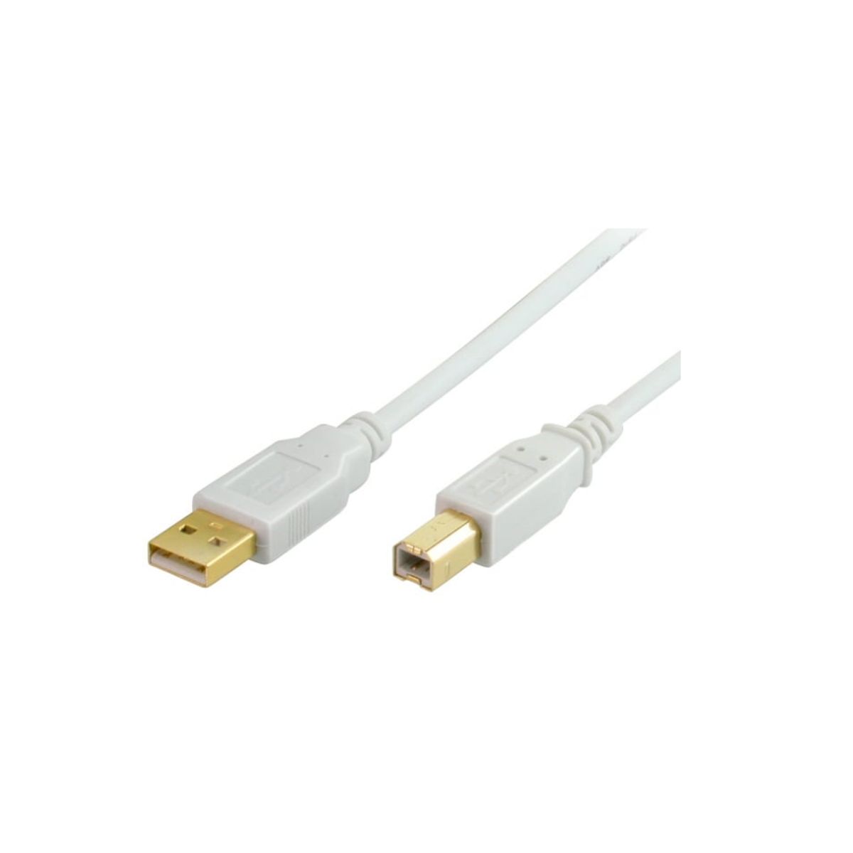 USB kabel 2.0 - USB-A han / USB-B han - 1,8 m