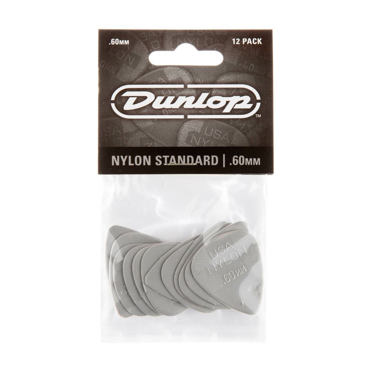 Jim Dunlop NYLON STANDARD .60 MM 12 PACK