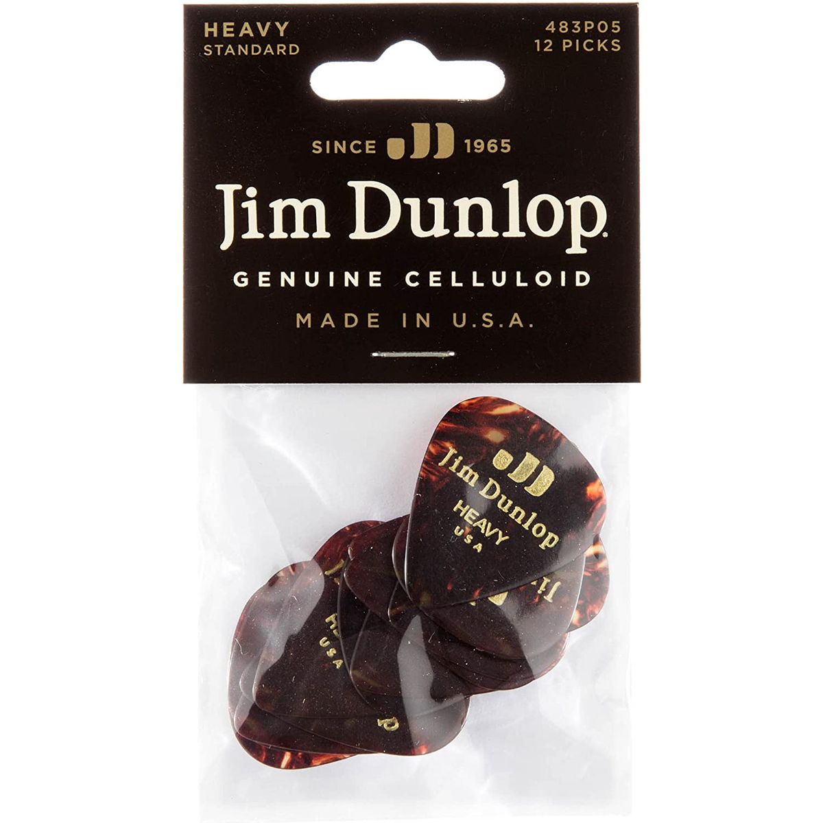 Jim Dunlop Shell Classics Heavy 12 Pack