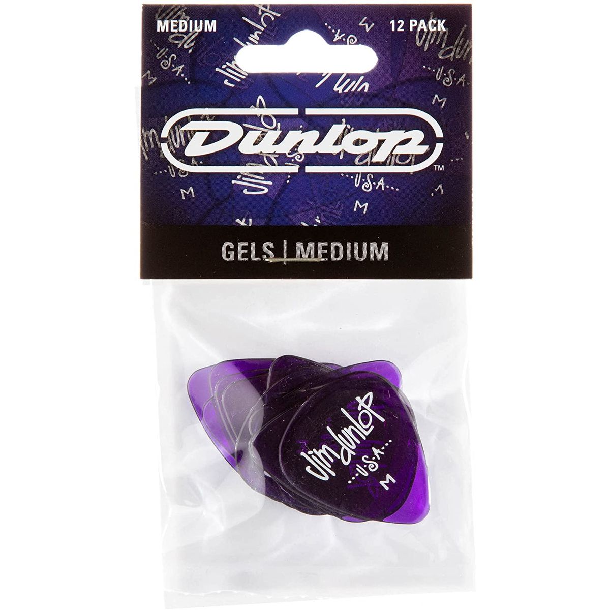 Jim Dunlop Gels Standart Medium 12 Pack