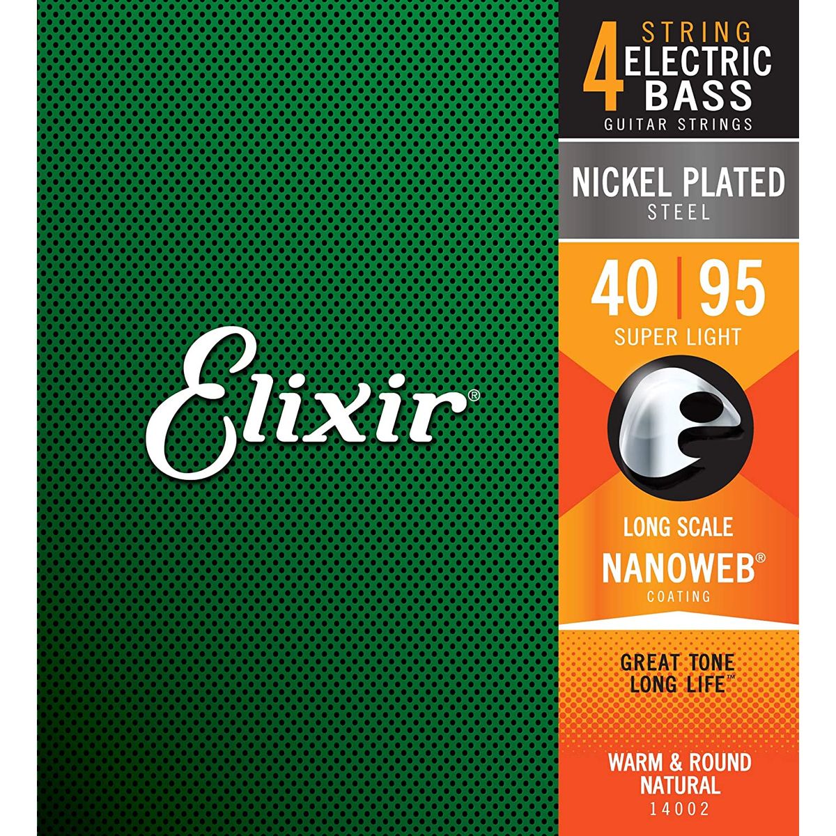 Elixir Nanoweb Bas Super Light 14002