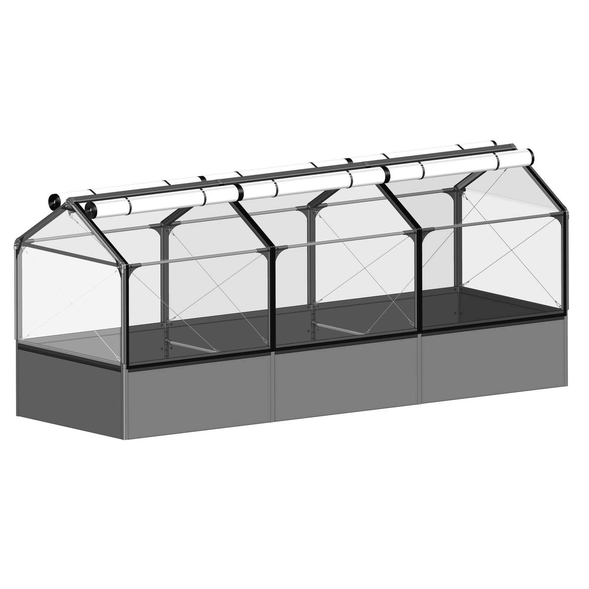 GrowCamp Drivhus 4,3 m2 - PVC