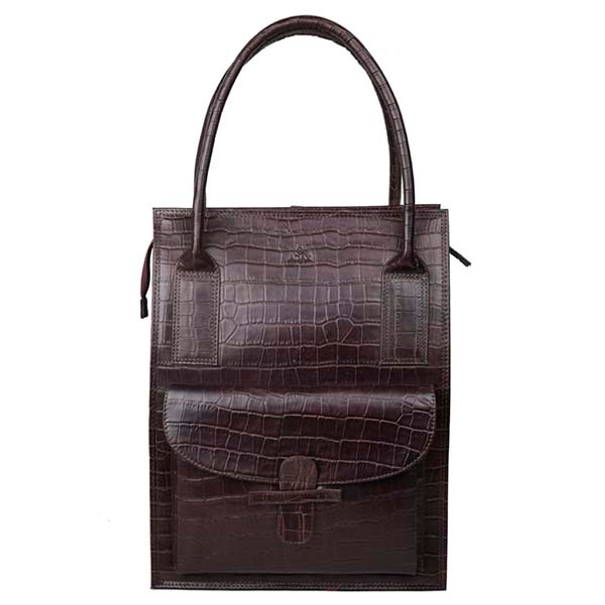 ADAX Ragusa Shopper Tina Dark Brown 242297