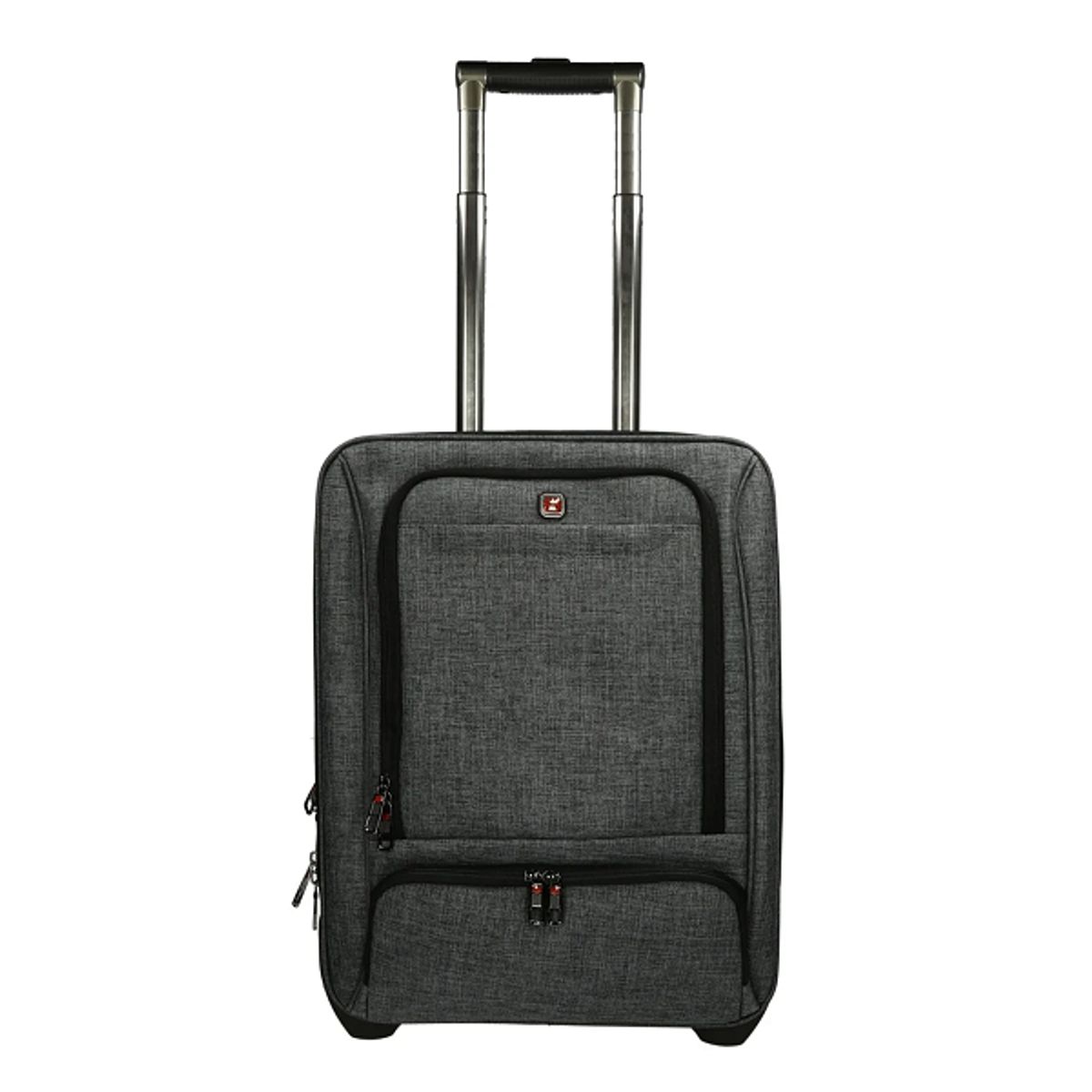 Enrico Benetti Frankfurt Kabine Laptop Trolley 17" Grå 75008-012