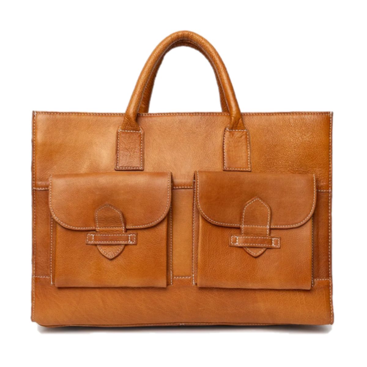 RE:DESIGNED Feline Håndtaske 15" Burned Tan 6133