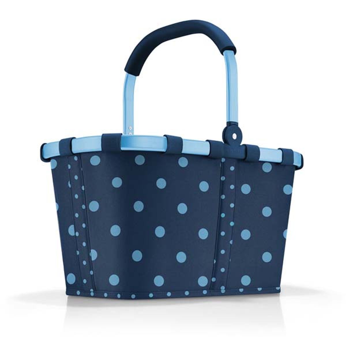 Reisenthel Carrybag indkøbskurv Mixed Dots Blue BK4081