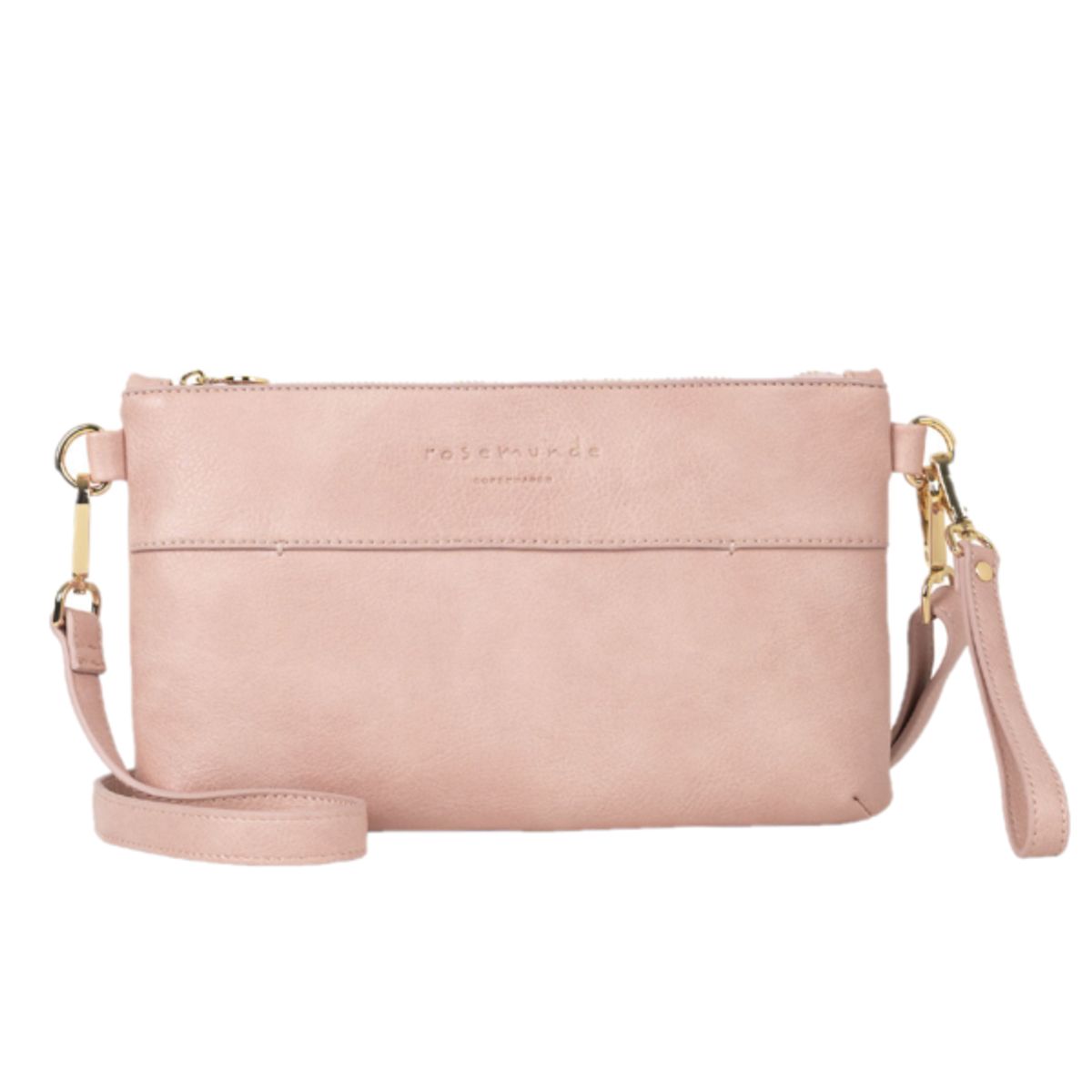 Rosemunde RBAndora Combi Clutch Dusty Rose/Gold B0144-6687