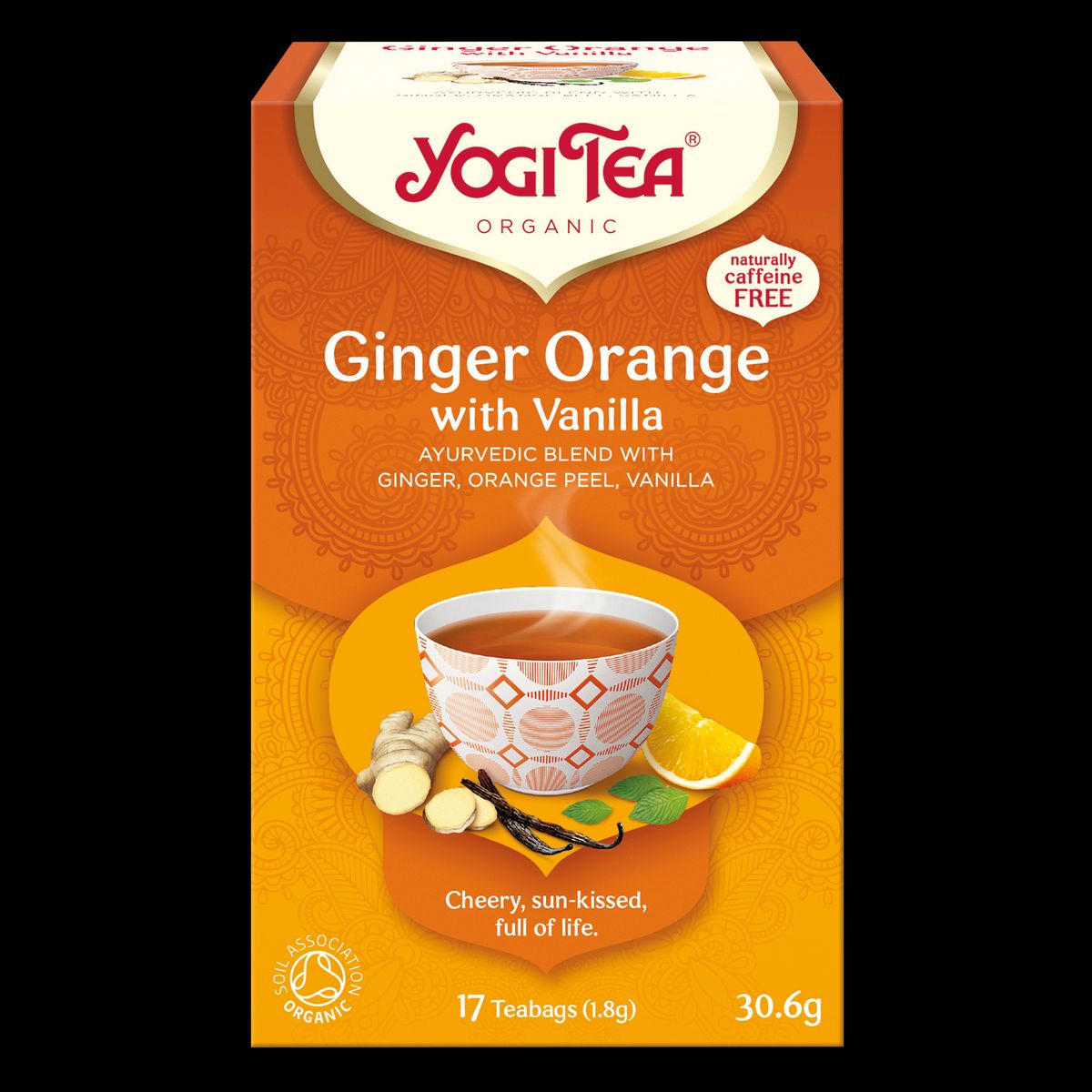 Yogi Tea Ginger orange vanilla Øko/Organic 17breve